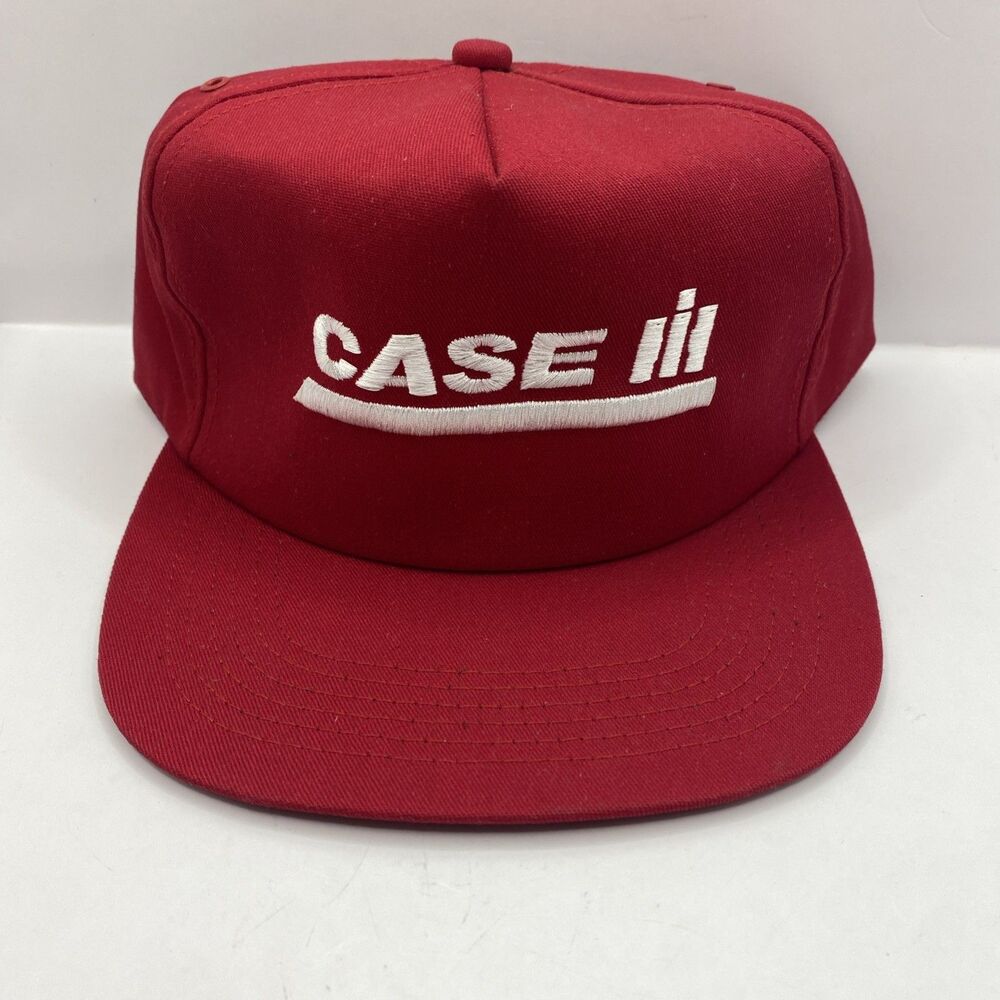 🔥 Vintage K-products 1980s-90s CASE IH Snapback Trucker Hat ~ UNWORN
